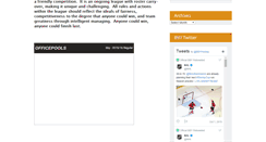 Desktop Screenshot of bbyhockey.com